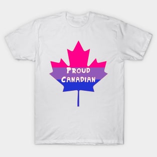 Proud Canadian (Bisexual) T-Shirt